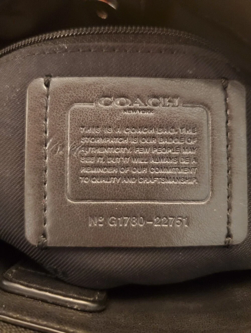 COACH TURNLOCK EDIE IN GREAT GENTLY USED CONDITION!!